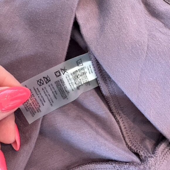 ** Travis Mathew Women's Mauve purple golden state cropped hoodie Small - Picture 10 of 11